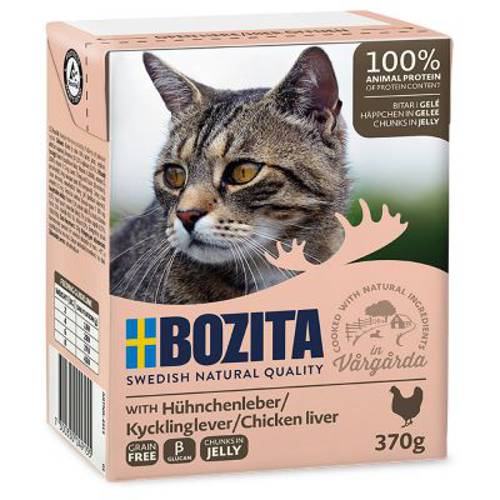 Bozita w galarecie, 6 x 370 g Wątróbka z kurczaka - Bozita