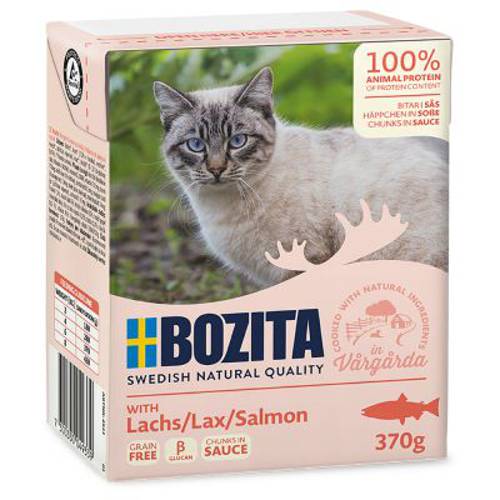 Bozita w sosie, 6 x 370 g Łosoś - Bozita