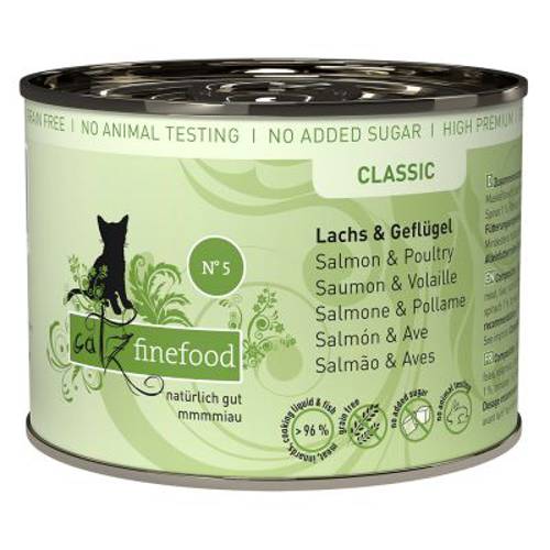 catz finefood w puszce, 6 x 200 g Kurczak z tuńczykiem - Catz Finefood