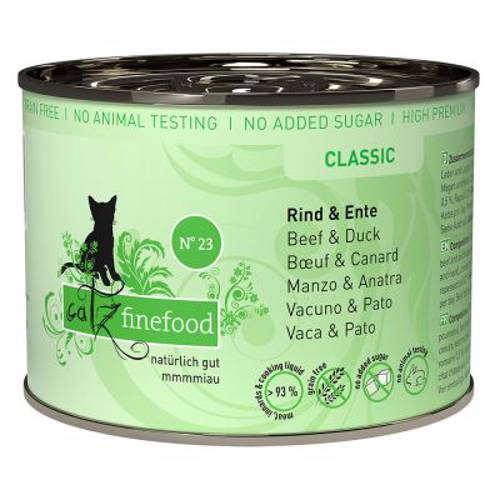 catz finefood w puszce, 6 x 200 g Kurczak z tuńczykiem - Catz Finefood