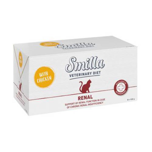 Smilla Veterinary Diet Renal, kurczak 24 x 100 g - Karma Kot
