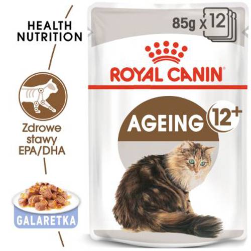 Royal Canin Ageing +12 w galarecie 12 x 85 g - Royal Canin
