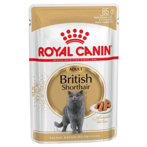Royal Canin Breed British Shorthair Adult w sosie 12 x 85 g - Royal Canin