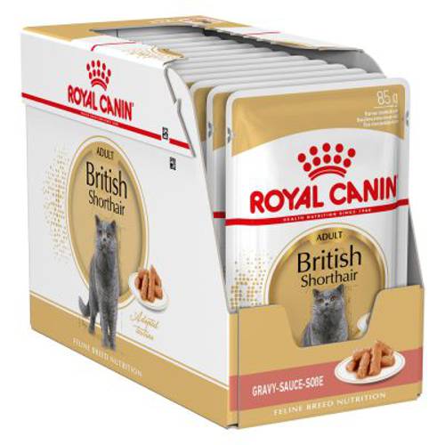 Royal Canin Breed British Shorthair Adult w sosie 12 x 85 g -