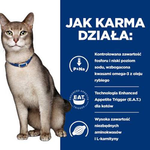 Hill's Prescription Diet Feline k/d Kidney Care Łosoś, 24 x 85 g - Hills
