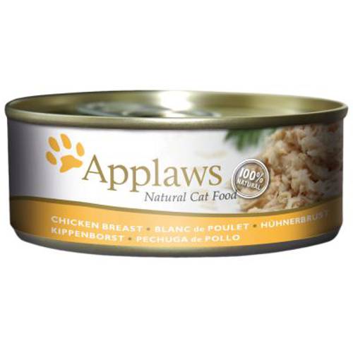 Applaws w bulionie karma dla kota, 6 x 156 g Pierś z kurczaka z serem - Applaws