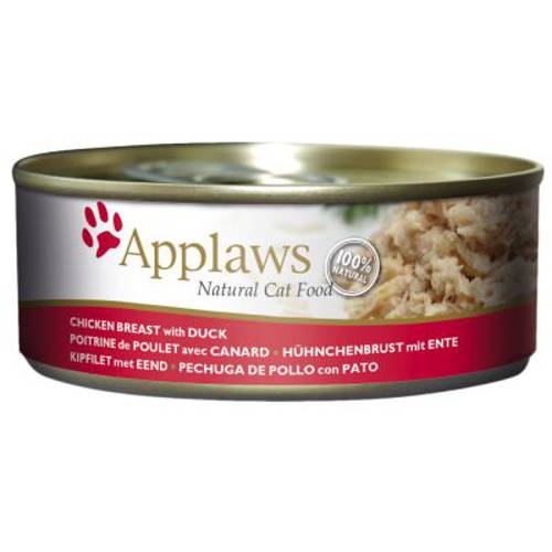 Applaws w bulionie karma dla kota, 6 x 156 g Pierś z kurczaka z serem - Applaws