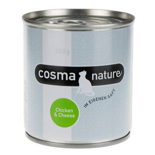 Cosma Nature, 6 x 280 g Łosoś - Cosma