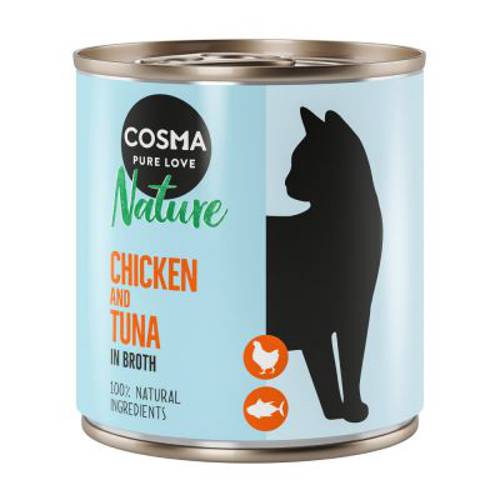 Cosma Nature, 6 x 280 g Łosoś - Cosma
