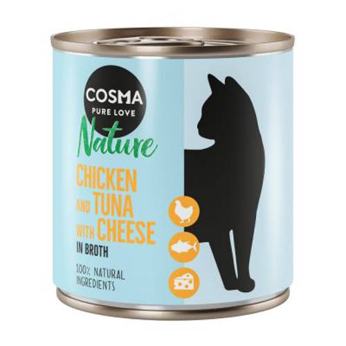 Cosma Nature, 6 x 280 g Łosoś - Cosma