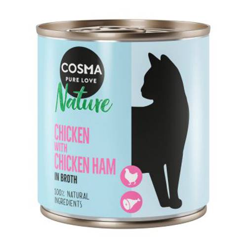 Cosma Nature, 6 x 280 g Łosoś - Cosma