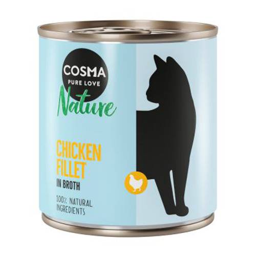 Cosma Nature, 6 x 280 g Łosoś - Cosma