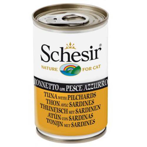 Schesir w galarecie, 6 x 140 g Tuńczyk i krewetki - Schesir