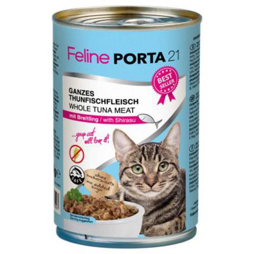 Feline Porta 21, 6 x 400 g Kurczak w sosie własnym - Porta