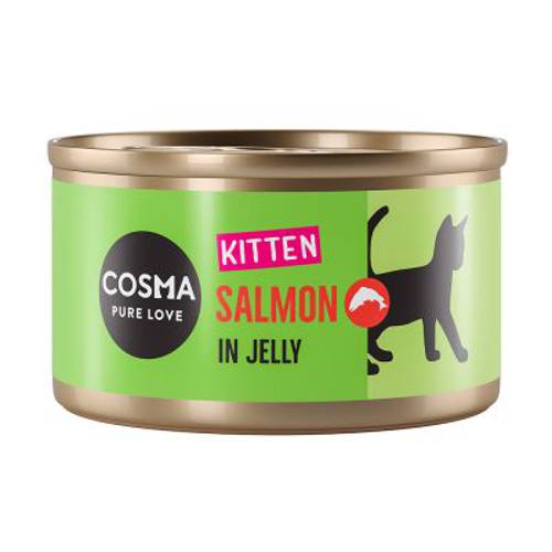 Cosma Original Kitten, 6 x 85 g Tuńczyk bonito - Cosma
