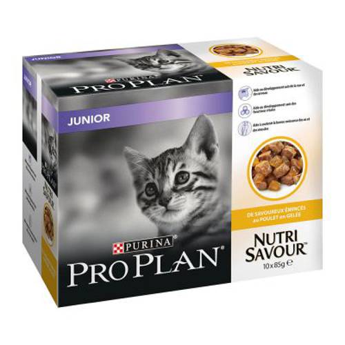 Megapakiet Purina Pro Plan Nutrisavour, 20 x 85 g  Sterilised, Ryba morska w galarecie - Purina