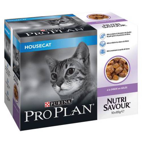 Megapakiet Purina Pro Plan Nutrisavour, 20 x 85 g  Sterilised, Ryba morska w galarecie - Purina