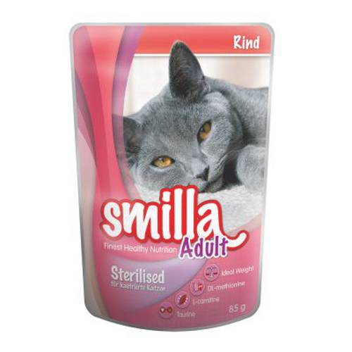 Korzystny pakiet Smilla Sterilised, saszetki 12 x 85 g - Karma Kot