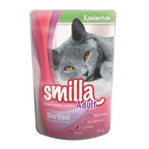 Korzystny pakiet Smilla Sterilised, saszetki 12 x 85 g - Karma Kot