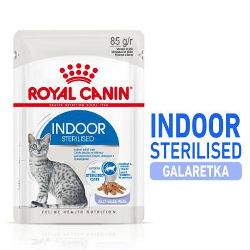Royal Canin Indoor Sterilised w galarecie 24 x 85 g