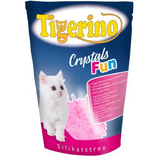 Tigerino Crystals Fun kolorowy żwirek dla kota Błękitny, 5 l (ok. 2,1 kg) - Tigerino