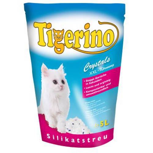 Tigerino Crystals XXL żwirek dla kota 6 x 5 l (ok 12,6 kg) - Tigerino