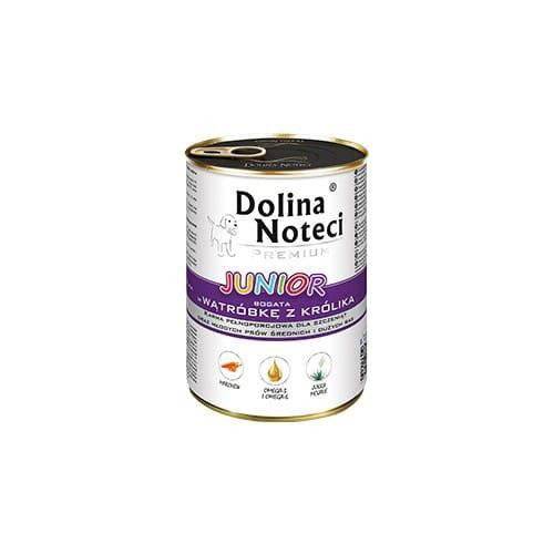 Dolina Noteci Premium Junior 400g Bogata w Wątróbkę z Królika - Dolina Noteci