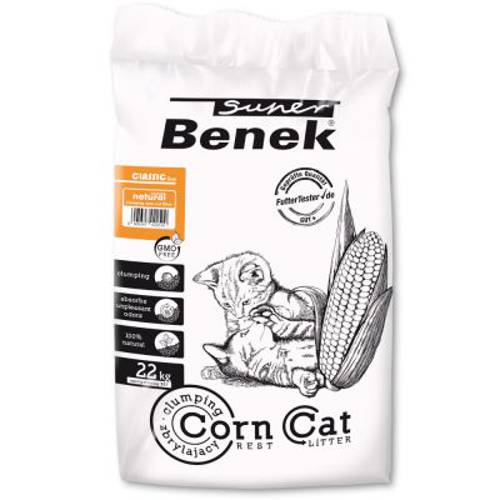 Benek Super CORNCat naturalny żwirek dla kota 7 l  (ok. 4,4 kg) - Benek