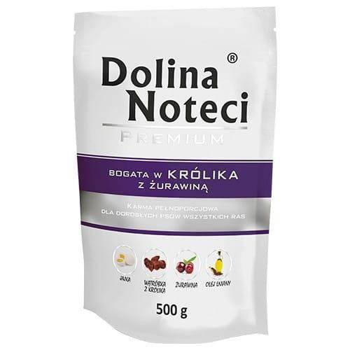 Dolina Noteci Premium 500g Bogata w Królika z Żurawiną - Dolina Noteci