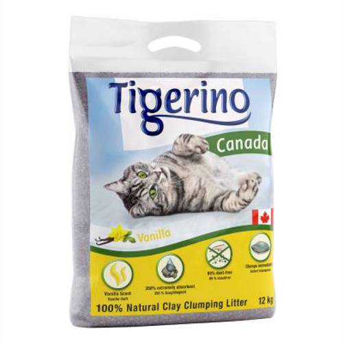 Tigerino Canada Style żwirek dla kota - zapach wanilii 12 kg - Tigerino