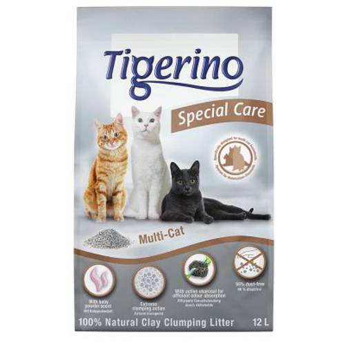 Tigerino Special Care żwirek dla kota - Multi-Cat 12 l
