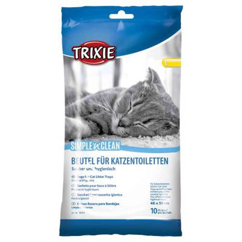 Trixie Simple'n'Clean, worki do kuwety 10 szt., 46 x 59 cm - Trixie