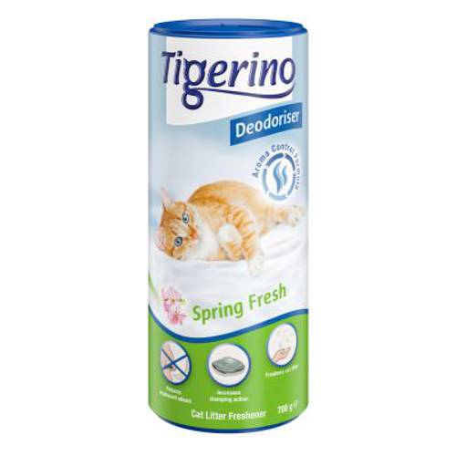 Tigerino odświeżacz do kuwet Powiew świeżości, 2 x 700 g - Tigerino