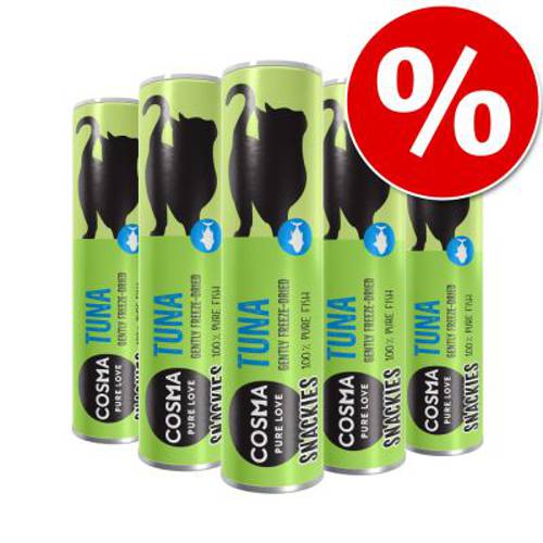 Pakiet Cosma Original Snackies, 5 tubek Wołowina, 115 g - Cosma