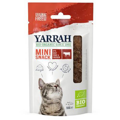 Yarrah Bio Mini przysmak dla kota 3 x 50 g - 