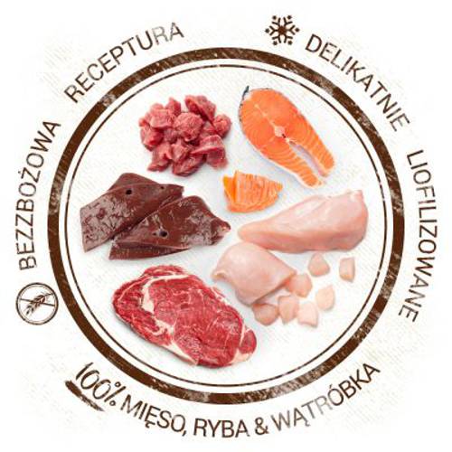 Purizon Snack, kurczak z rybą (bez zbóż) 40 g - Purizon