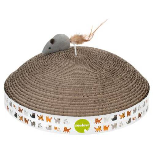 zoolove Kopiec drapak dla kota Ø x wys.: 31 x 11 cm - Zooplus