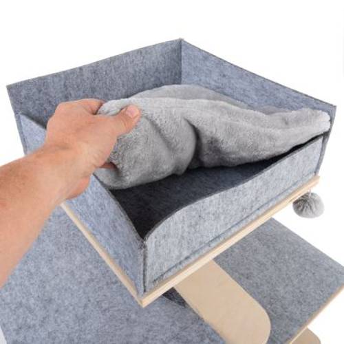 Savoy drapak dla kota Szary - Zooplus Selection