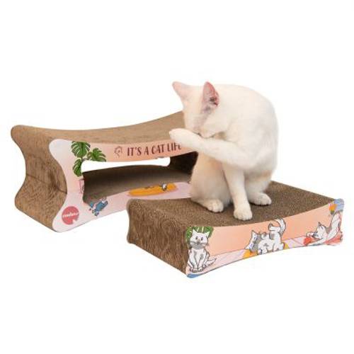 zoolove 2w1 drapak dla kota Dł. x szer. x wys.: 50 x 22 x 20 cm - Zooplus Selection