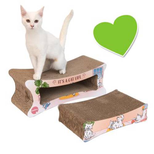 zoolove 2w1 drapak dla kota Dł. x szer. x wys.: 50 x 22 x 20 cm - Zooplus Selection
