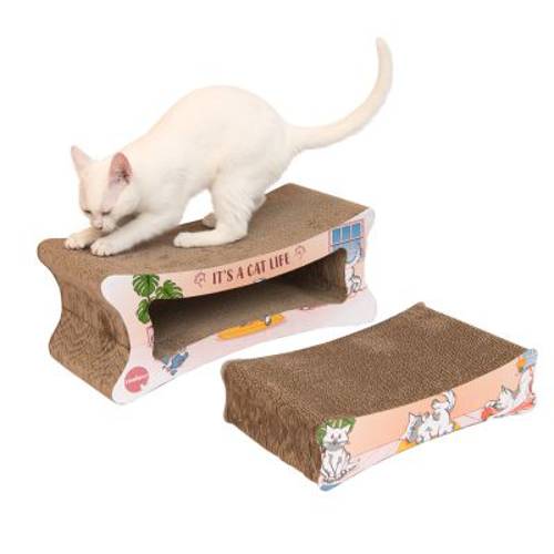 zoolove 2w1 drapak dla kota Dł. x szer. x wys.: 50 x 22 x 20 cm - Zooplus Selection