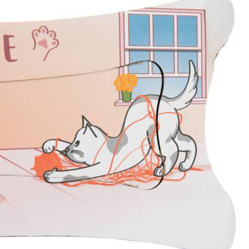 zoolove 2w1 drapak dla kota Dł. x szer. x wys.: 50 x 22 x 20 cm - Zooplus Selection