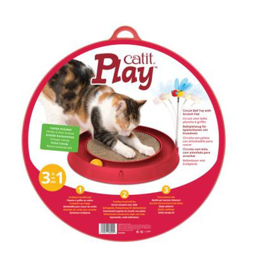 Catit Play-N-Scratch – 3 in 1 zabawka do drapania dla kota 1 szt. - Catit