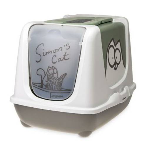 Simon's Cat kuweta dla kota Szary / zielony / biały - Zooplus