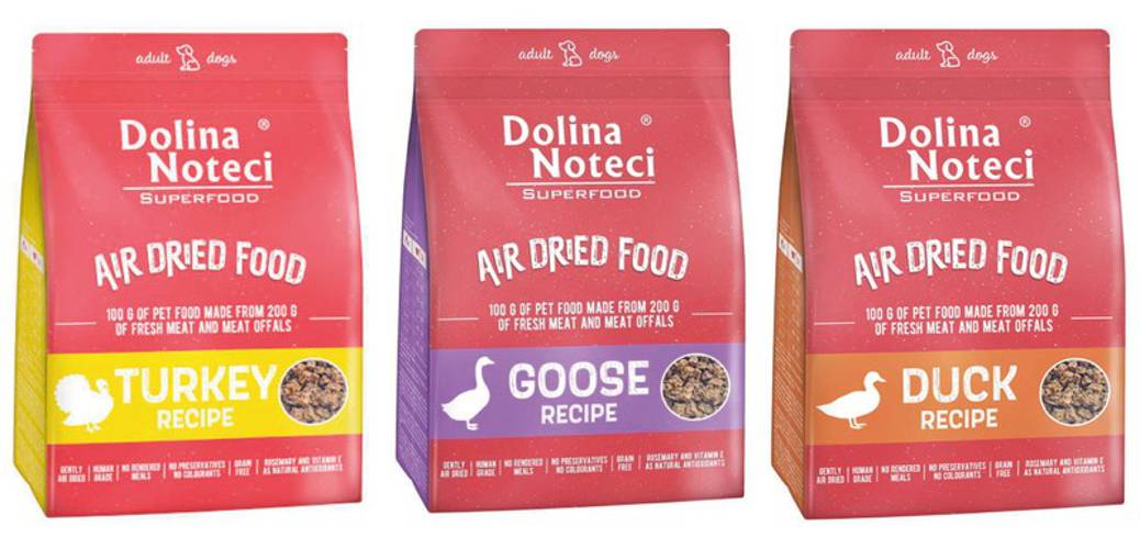 Dolina Noteci Superfood z indyk gęś kaczka 3x1kg - Dolina Noteci