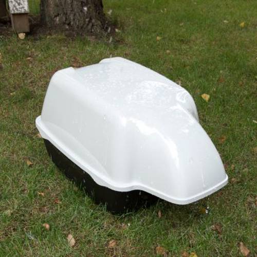Ferplast Outdoor kuweta dla kota Czarno-biały - Ferplast