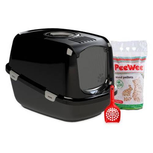 PeeWee EcoDome pakiet na start Żwirek drzewny, 9 kg - PeeWee