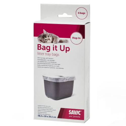 Savic worki do kuwety Bag it Up Hop In, 6 szt. - Savic