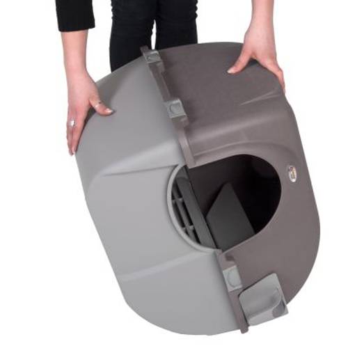 Omega Paw Roll'n Clean kuweta samoczyszcząca Szarobrązowa - Omega Paw