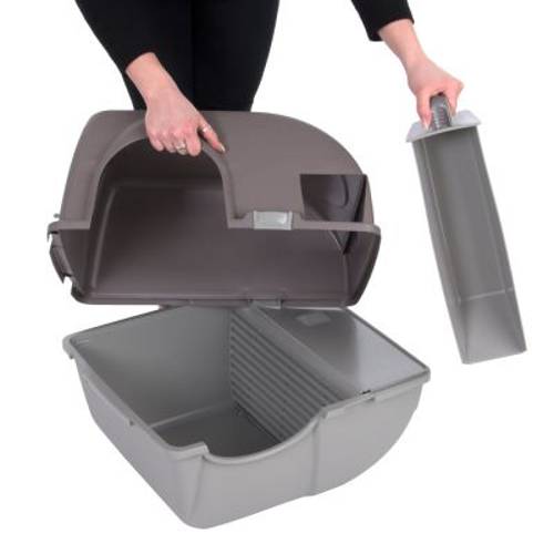 Omega Paw Roll'n Clean kuweta samoczyszcząca Szarobrązowa - Omega Paw